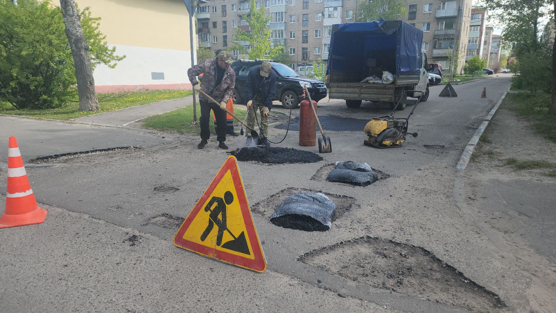 жкх и благоустройство, дороги подмосковья, ремонт дорог, национальный проект безопасные качественные дорог, шатура,