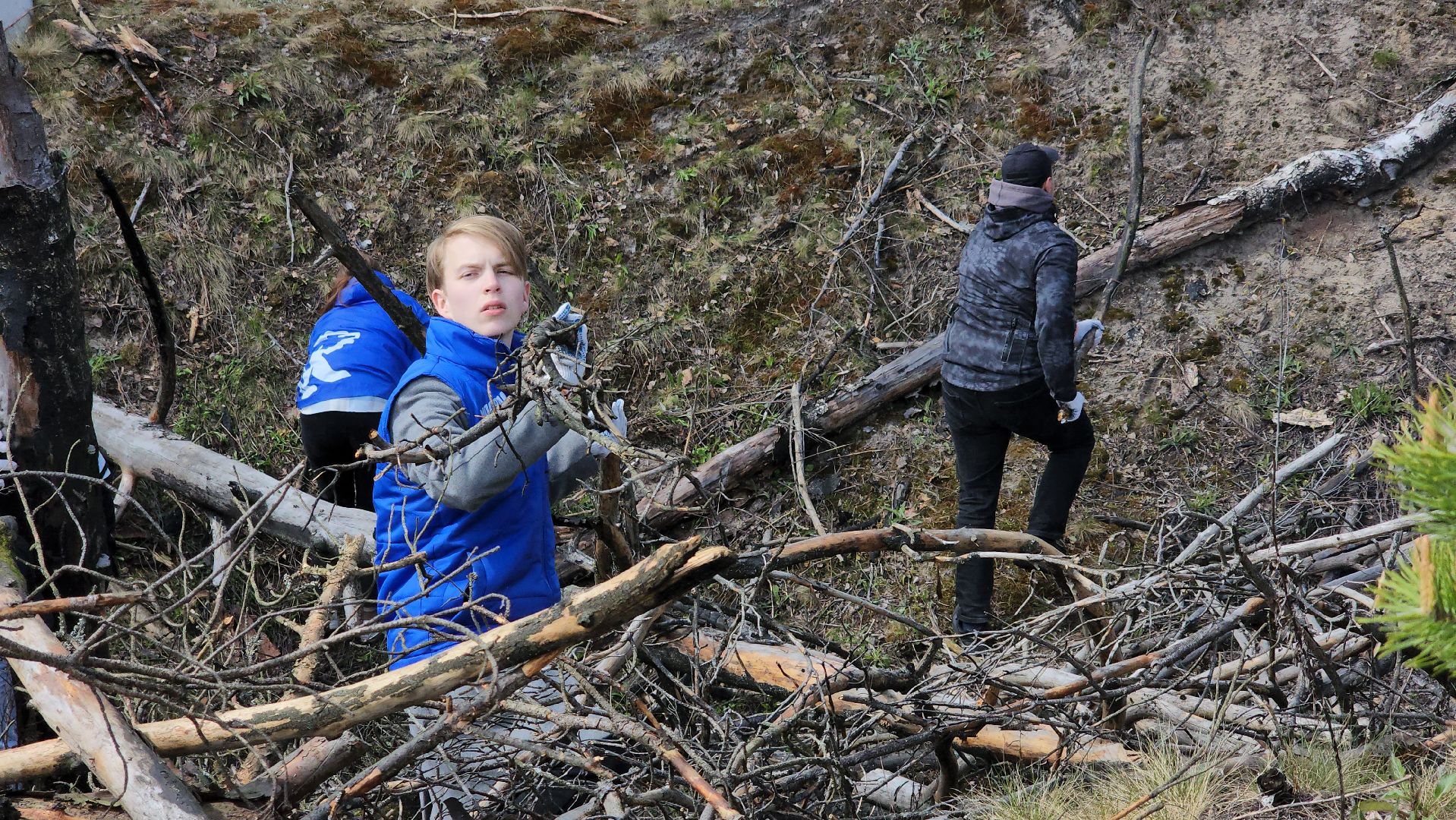 субботник, многодетные семьи, семьи участников сво, Лосино-Петровский,
