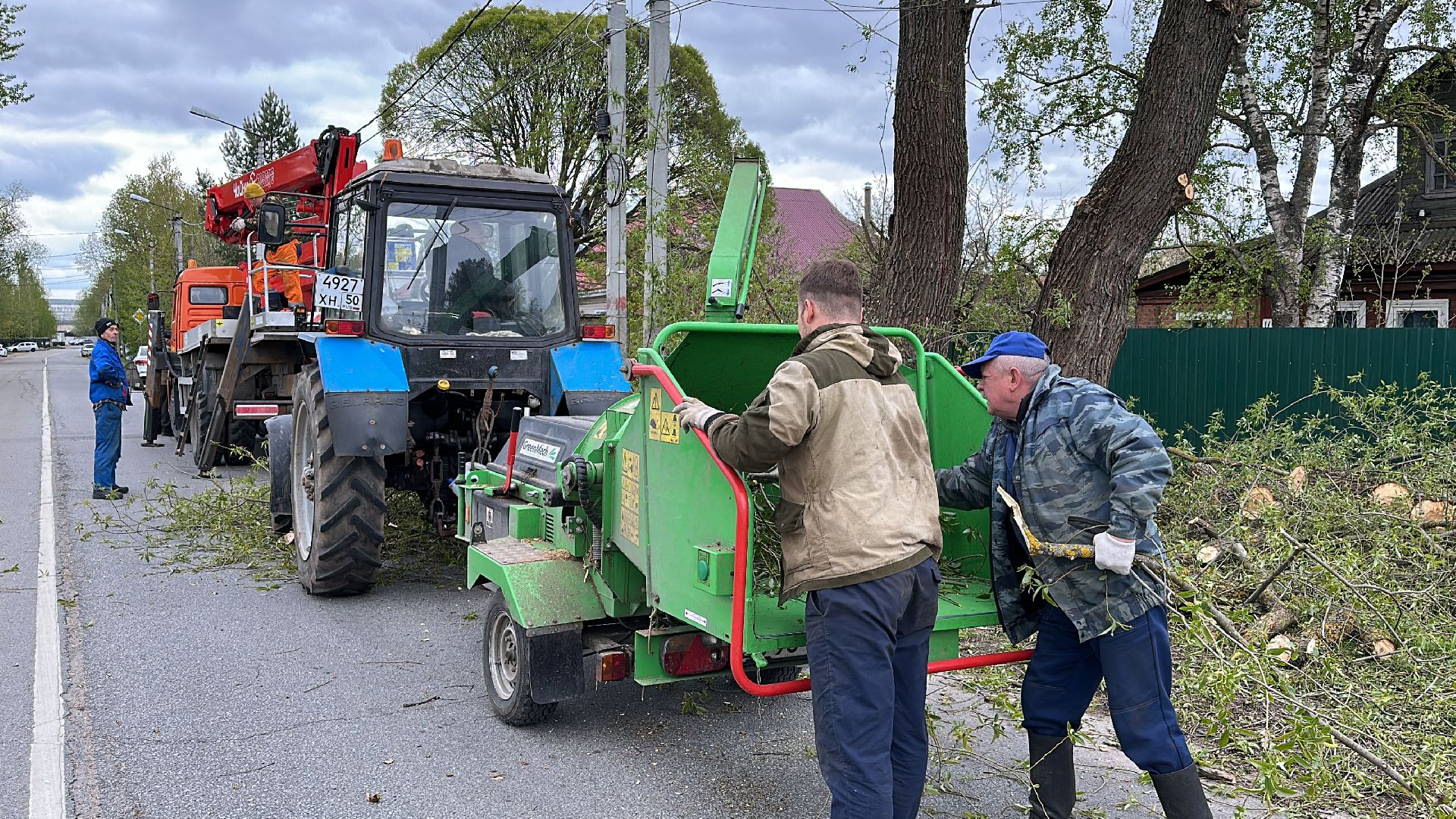 Клин, общество, ЖКХ, аварийные деревья,