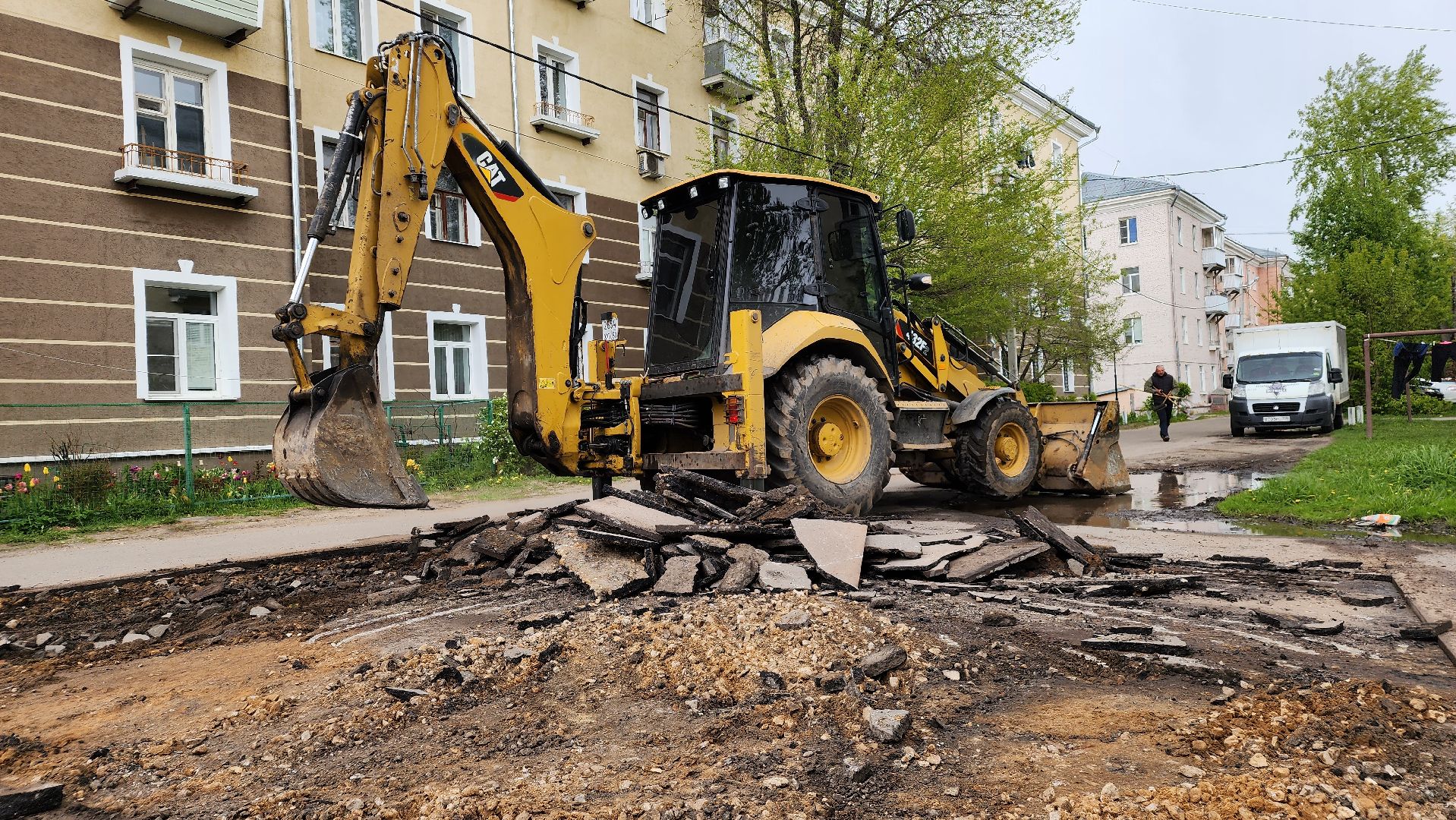 ямочный ремонт, Лосино-Петровский, дороги,