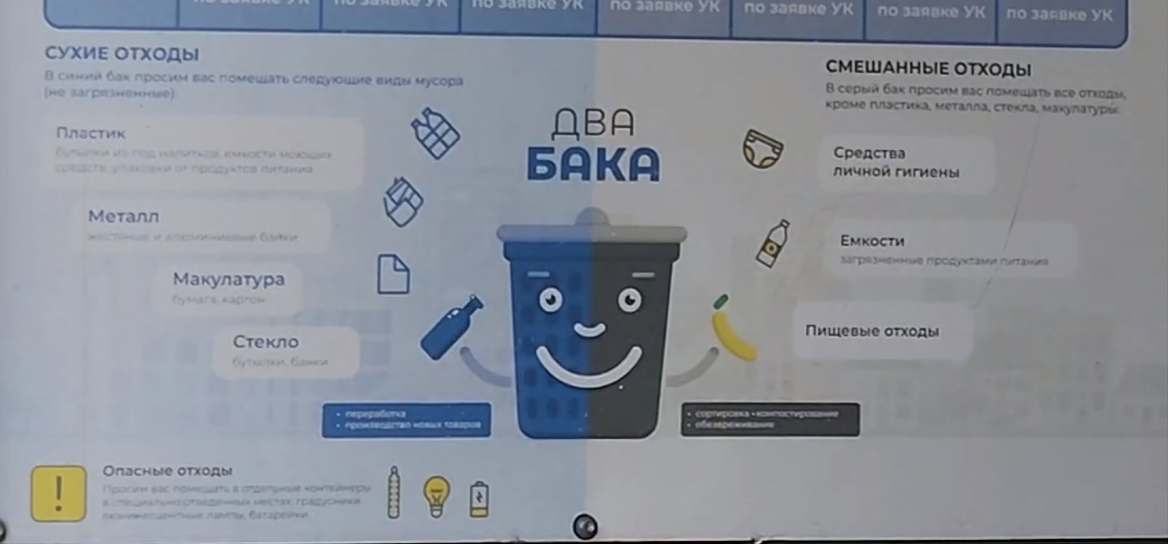 Коломна, Озеры, контейнерная площадка, раздельный сбор отходов,