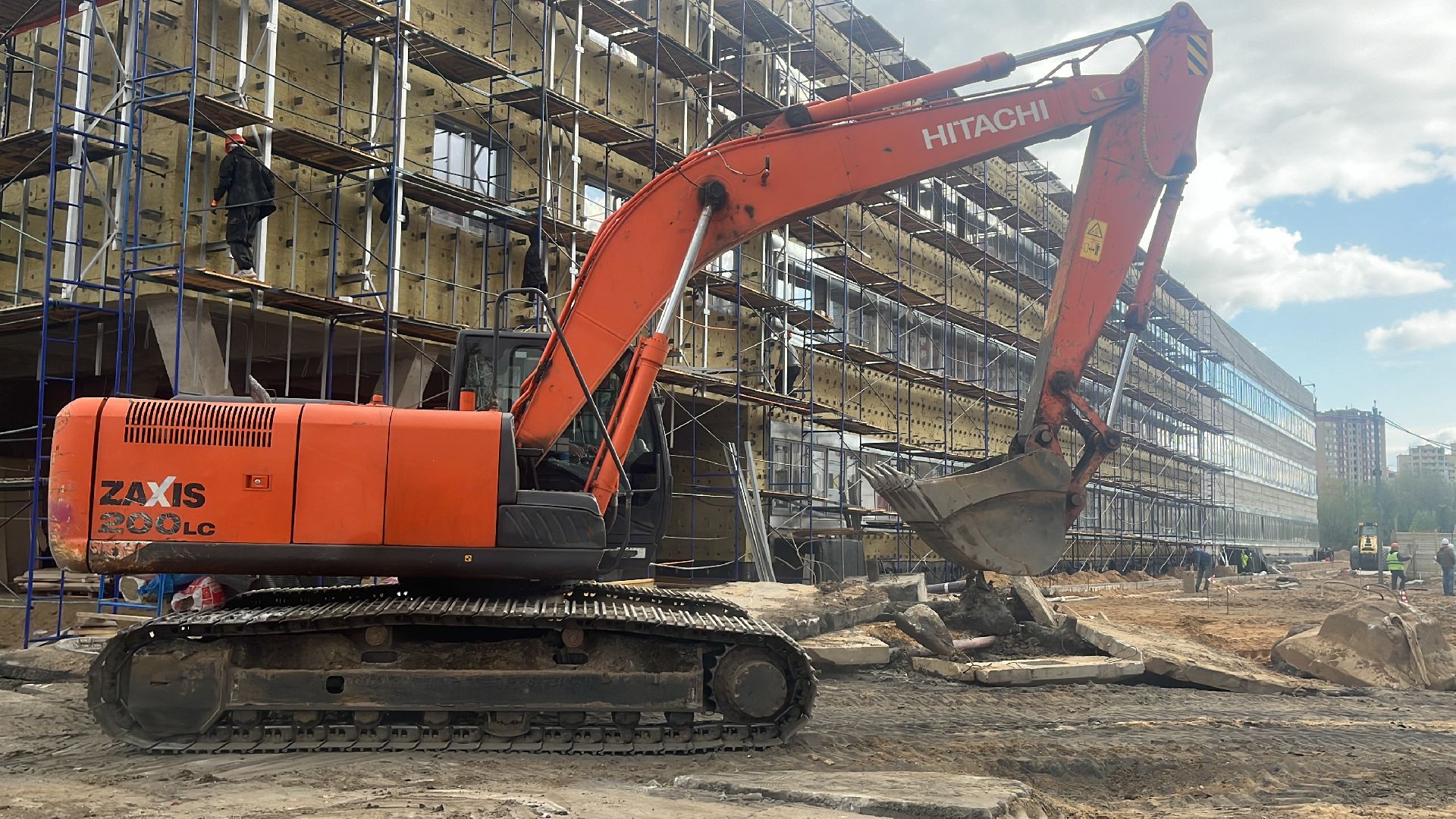 стройка, строителтство, школа, школа 1500 мест, строительство школы,