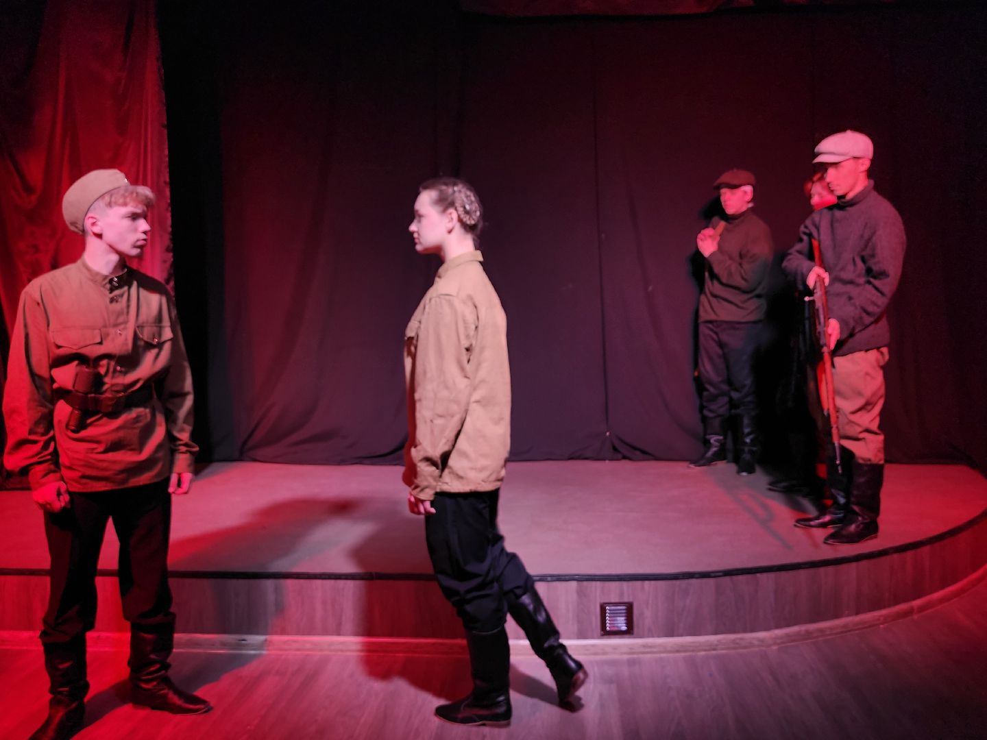 литературно-пластический спектакль, Великая Отечественная война, молодежный социальный театр, Ногинск, Богородский городской округ,