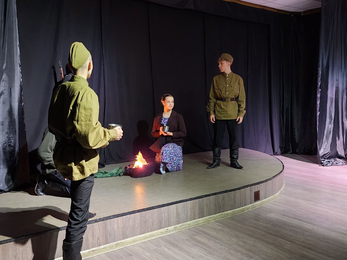 литературно-пластический спектакль, Великая Отечественная война, молодежный социальный театр, Ногинск, Богородский городской округ,