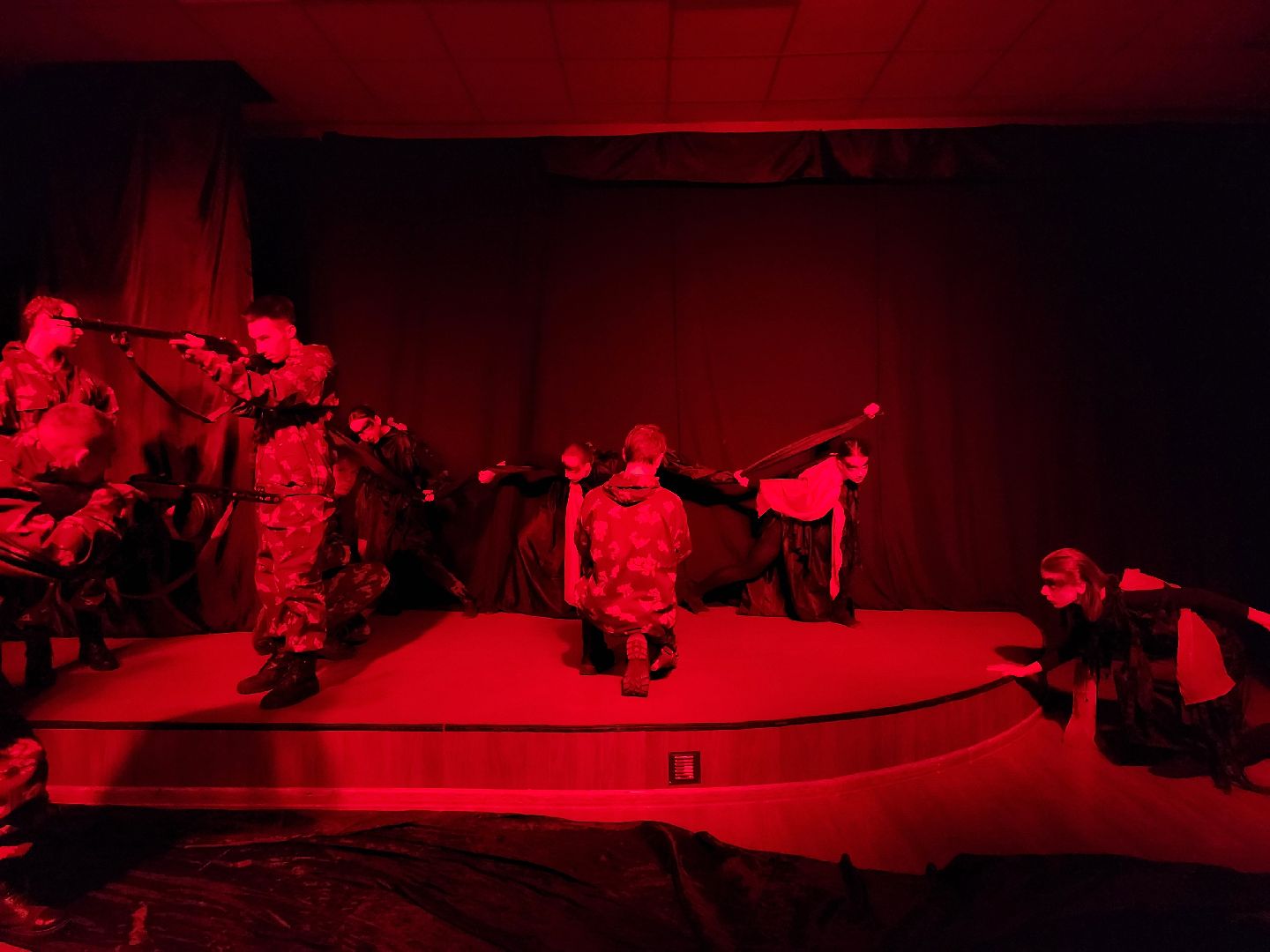 литературно-пластический спектакль, Великая Отечественная война, молодежный социальный театр, Ногинск, Богородский городской округ,