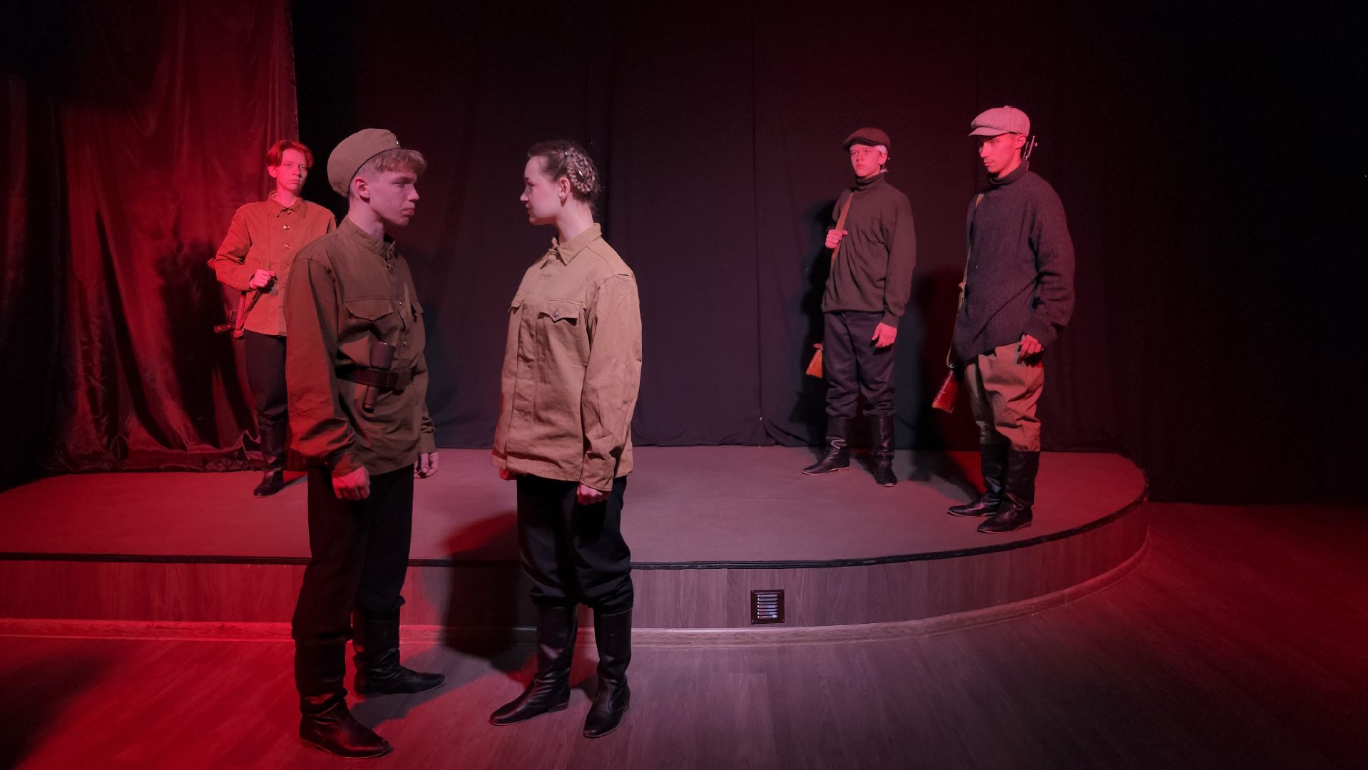 литературно-пластический спектакль, Великая Отечественная война, молодежный социальный театр, Ногинск, Богородский городской округ,