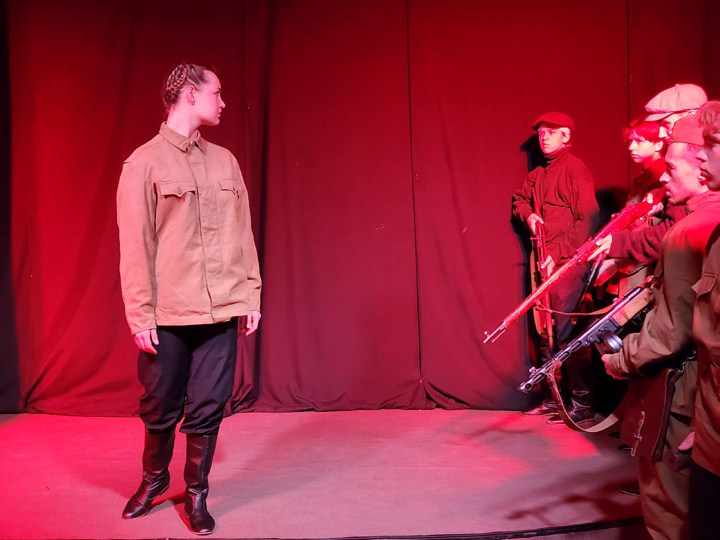 литературно-пластический спектакль, Великая Отечественная война, молодежный социальный театр, Ногинск, Богородский городской округ,