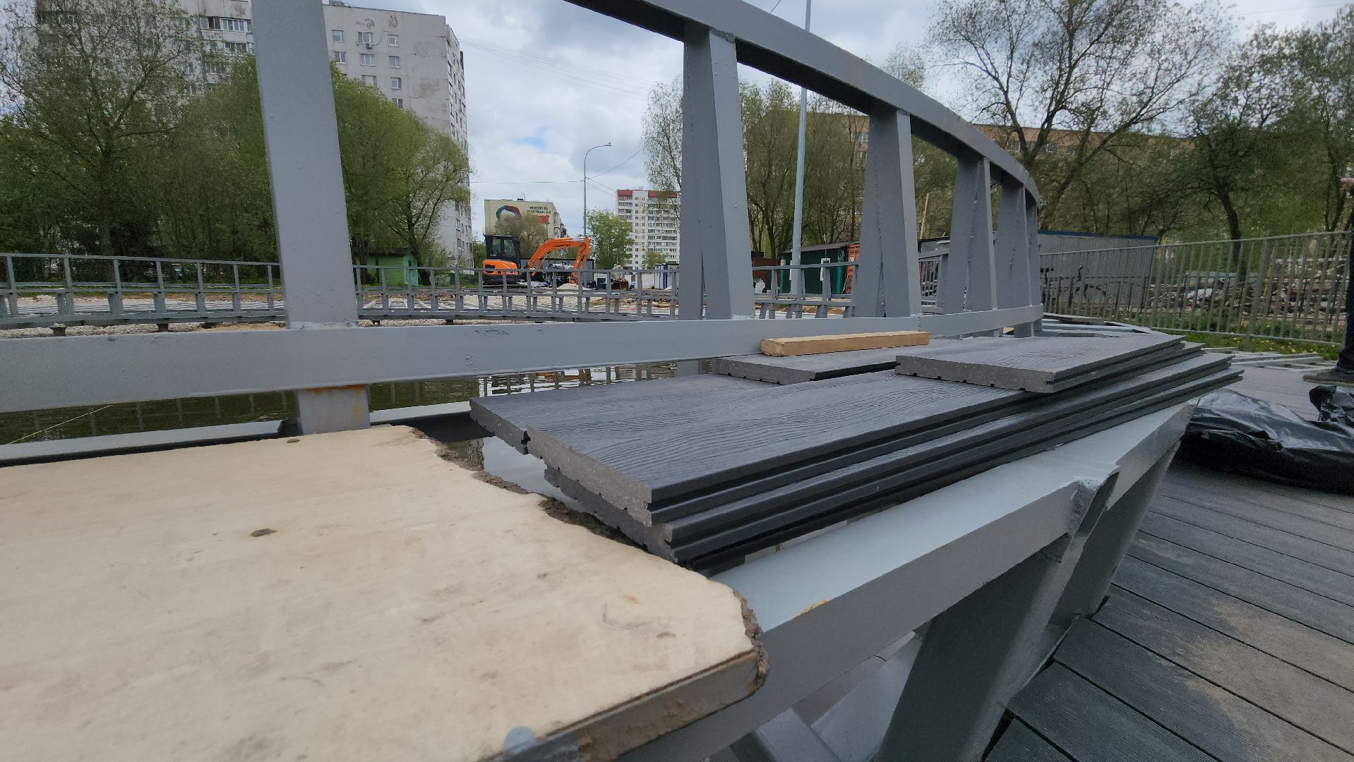 реконструкция парка, Лобня, благоустройство,