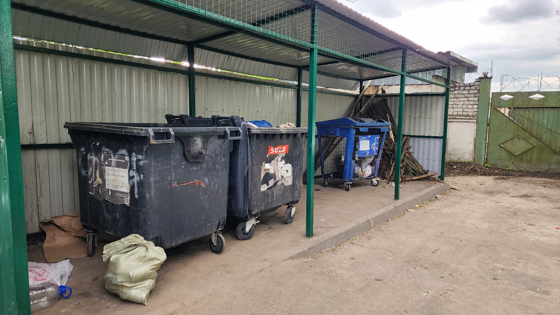 контейнерная площадка, реконструкция, вывоз мусора,