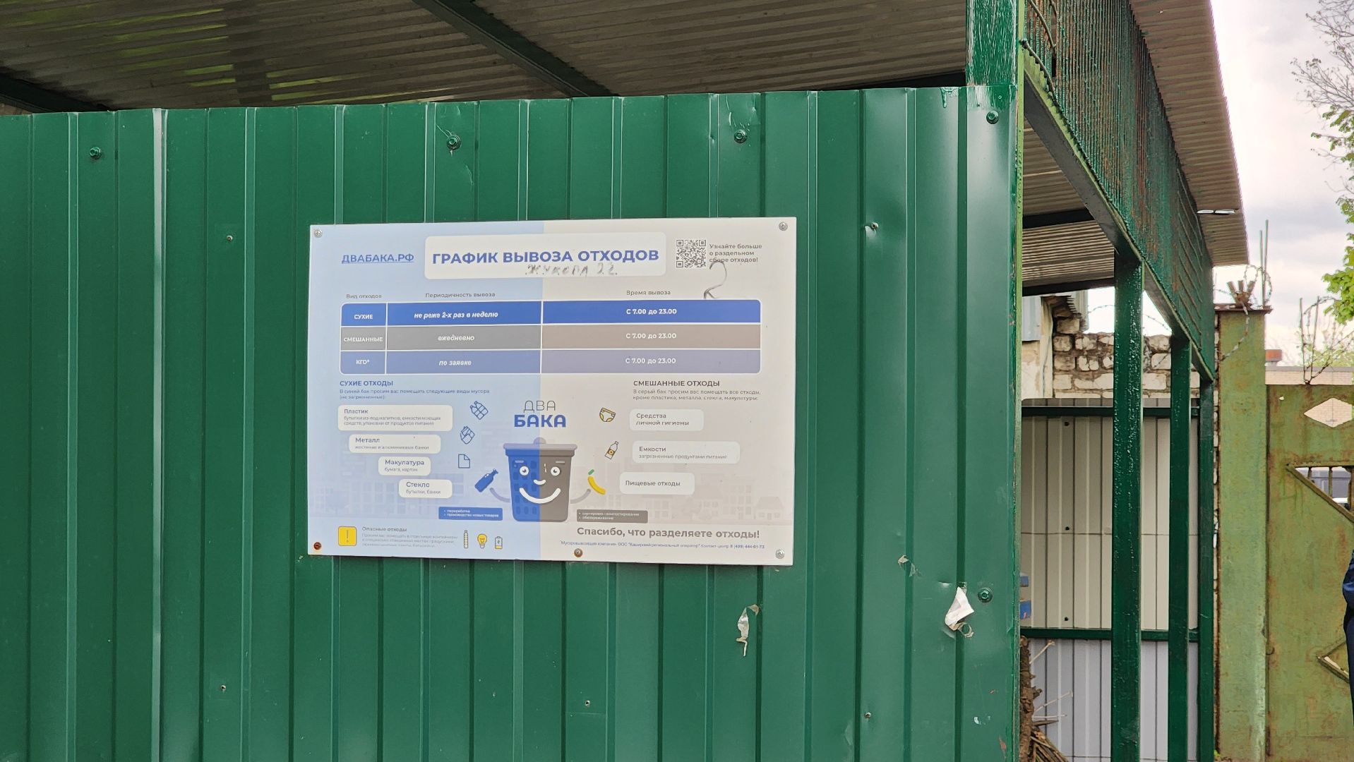 контейнерная площадка, реконструкция, вывоз мусора,