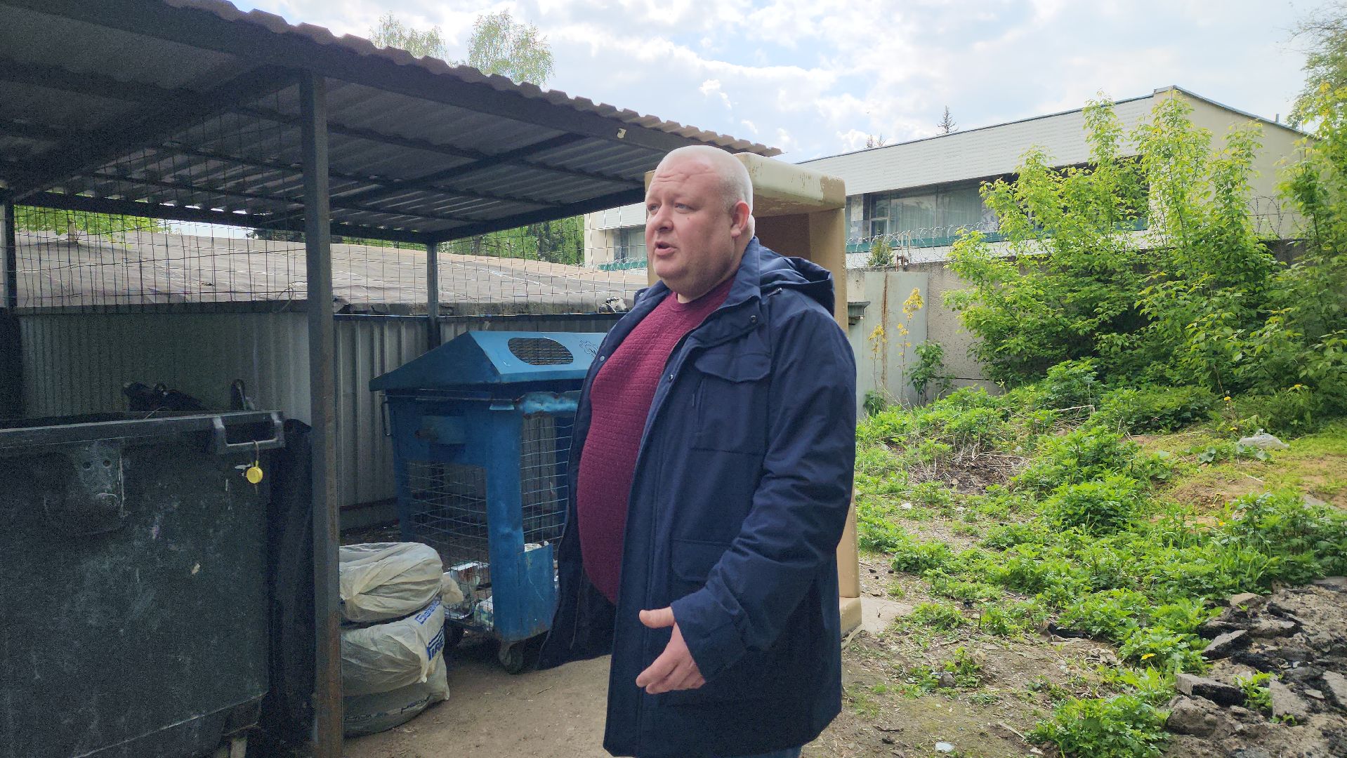 контейнерная площадка, реконструкция, вывоз мусора,