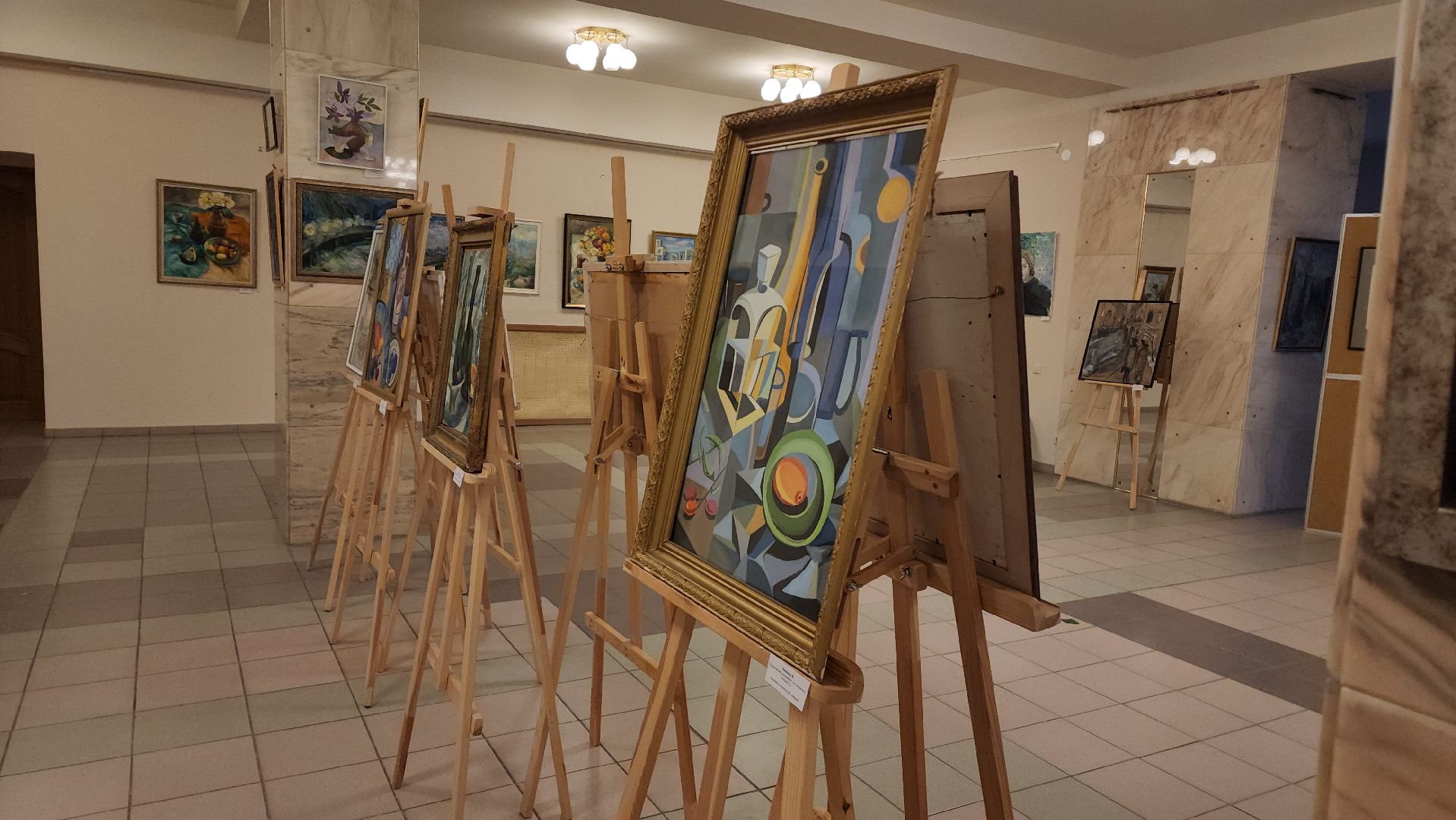 Долгопрудный, Выставка, Художники,