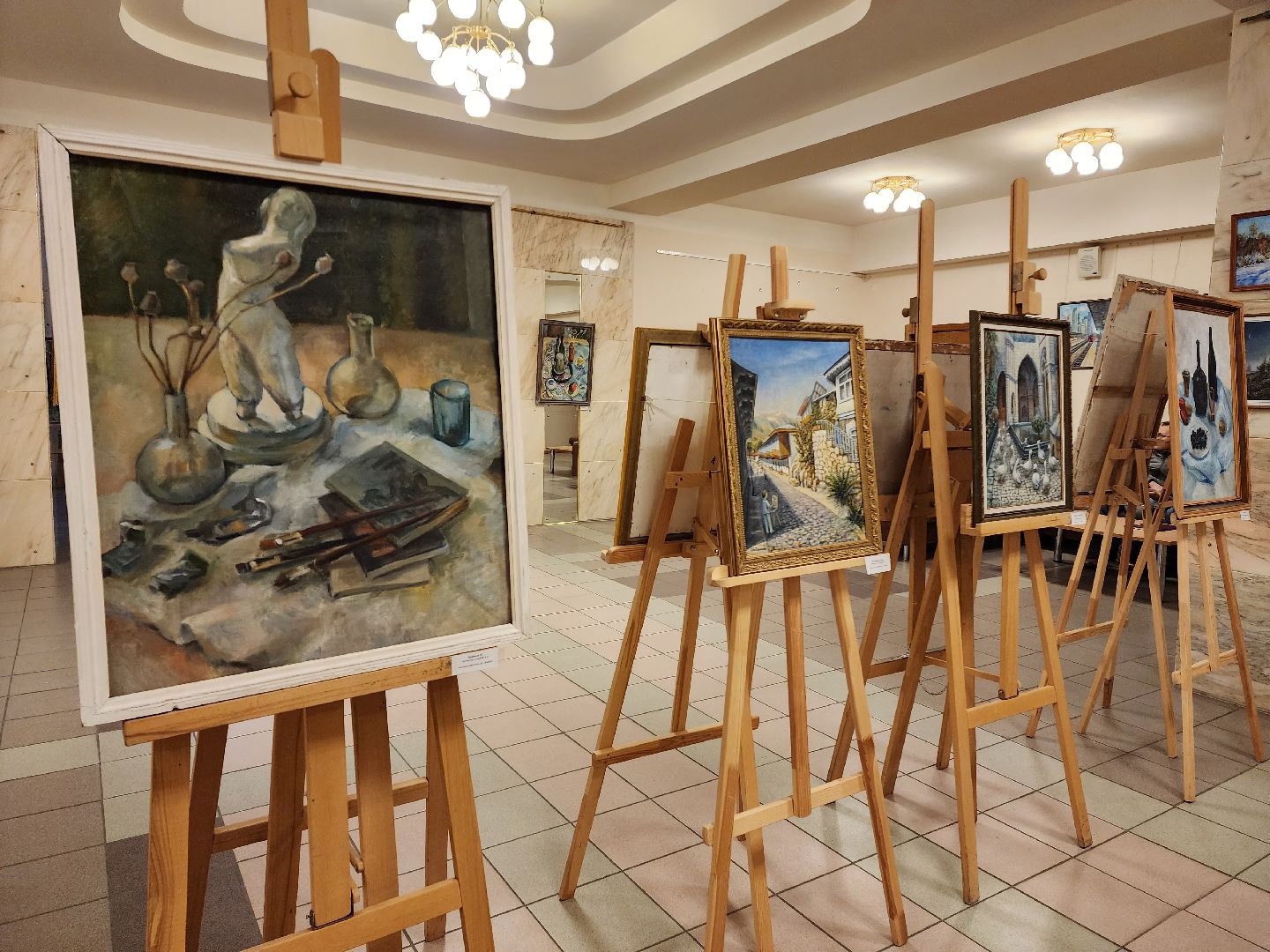 Долгопрудный, Выставка, Художники,