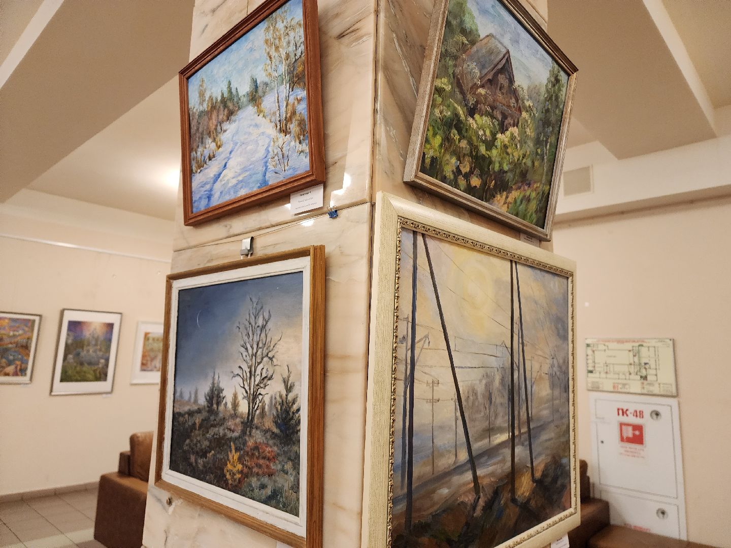 Долгопрудный, Выставка, Художники,