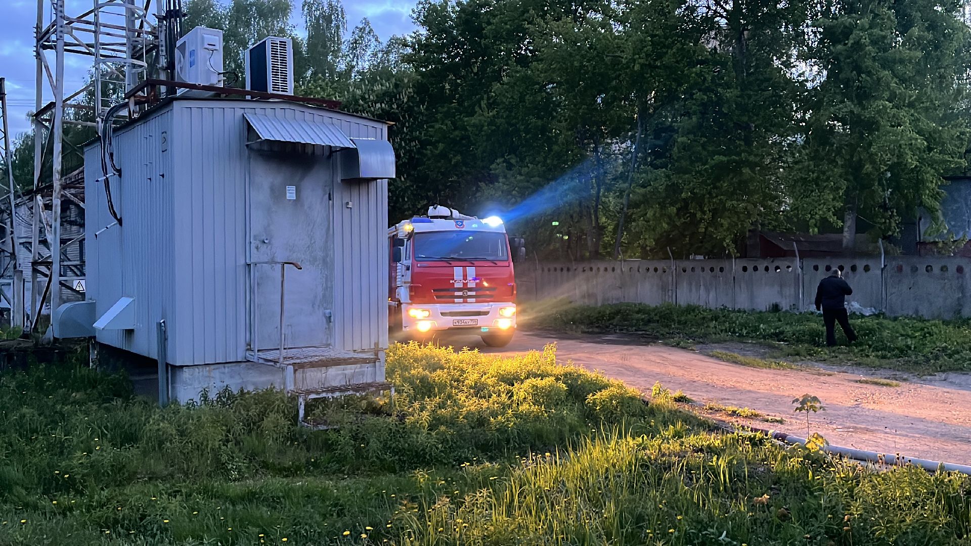 пожар, пожар в балашихе, тушение пожара, ликвидация пожара,