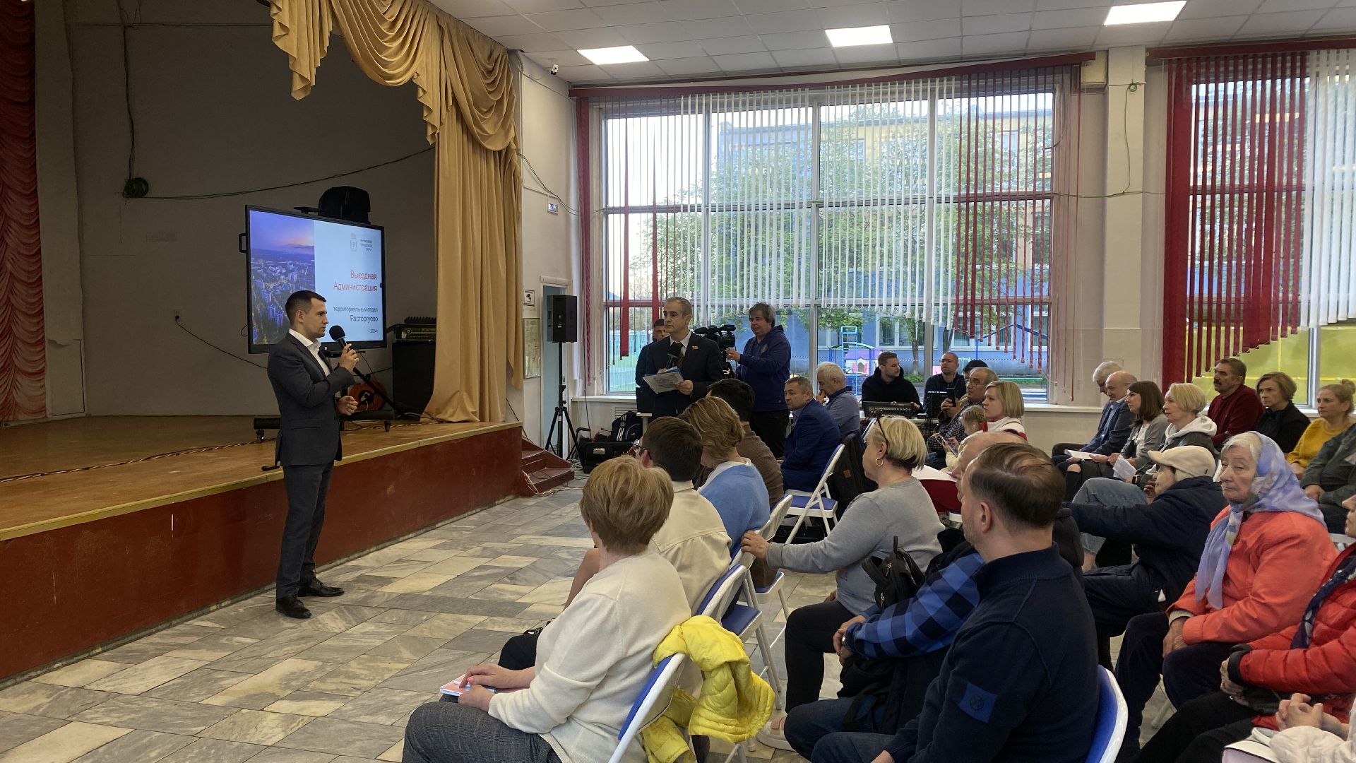 открытый диалог, выездная администрация, глава городского округа, р-н Расторгуево, обращения жителей,