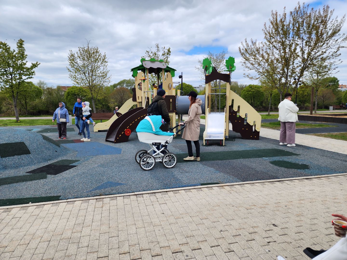 Ремонт детских площадок, парки подмосковья, орехово зуево,