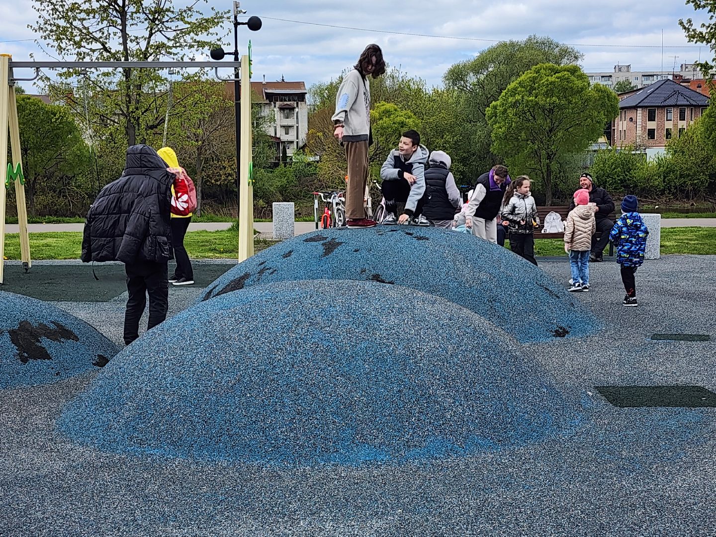 Ремонт детских площадок, парки подмосковья, орехово зуево,