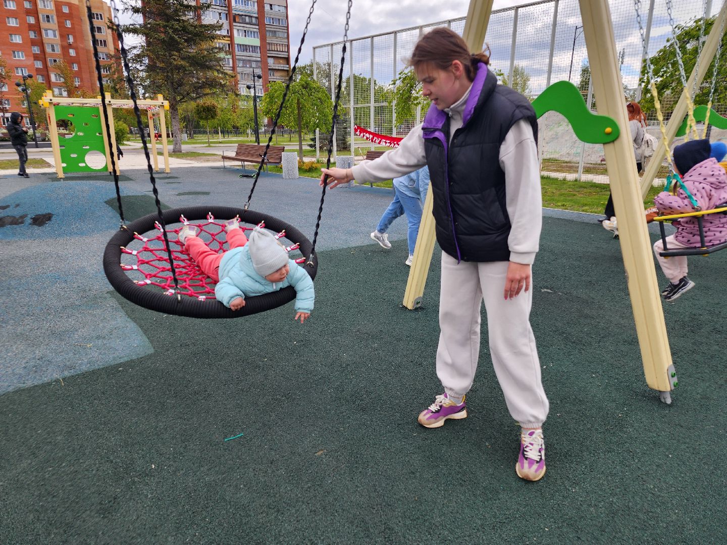 Ремонт детских площадок, парки подмосковья, орехово зуево,