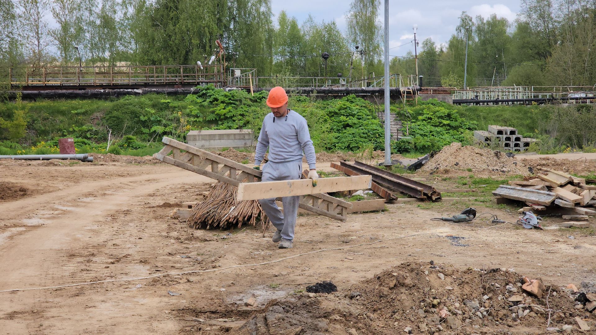 очистные сооружения, капитальный ремонт, строительство, фплк, руза, рузский городской округ, московская область, жкх,