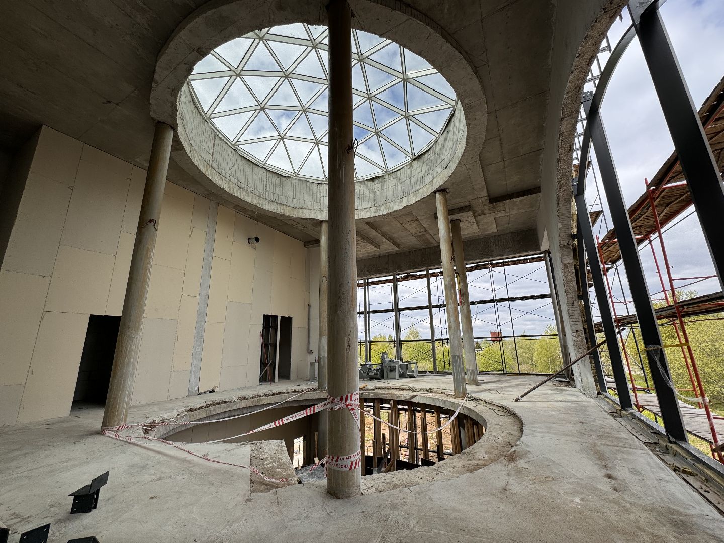 шаховская, дворец торжеств, строительство,