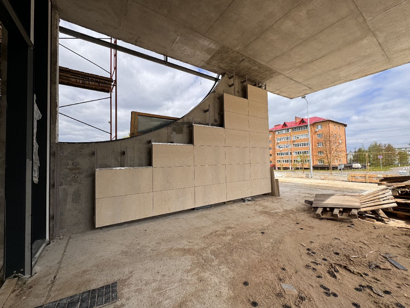 шаховская, дворец торжеств, строительство,