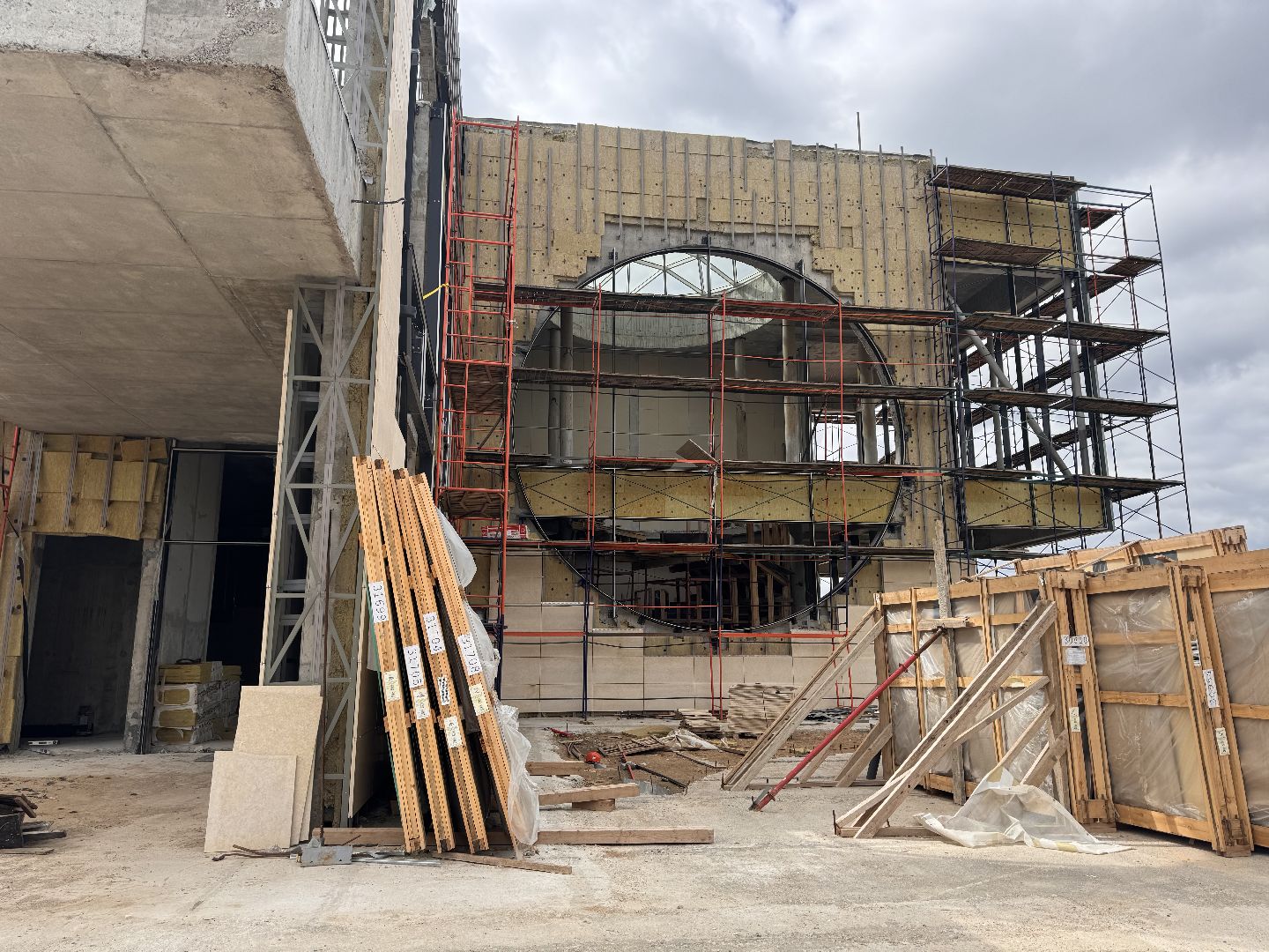 шаховская, дворец торжеств, строительство,