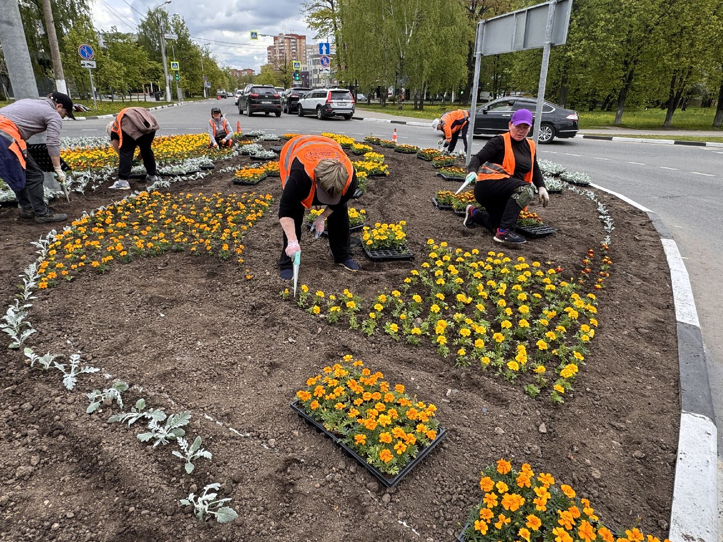 Одинцово, Цветы, Озеленение, Благоустройство,