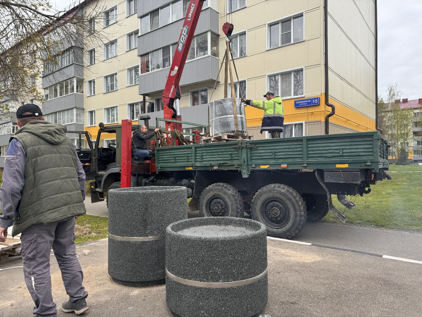 шаховская, озеленение, коммунальная служба,