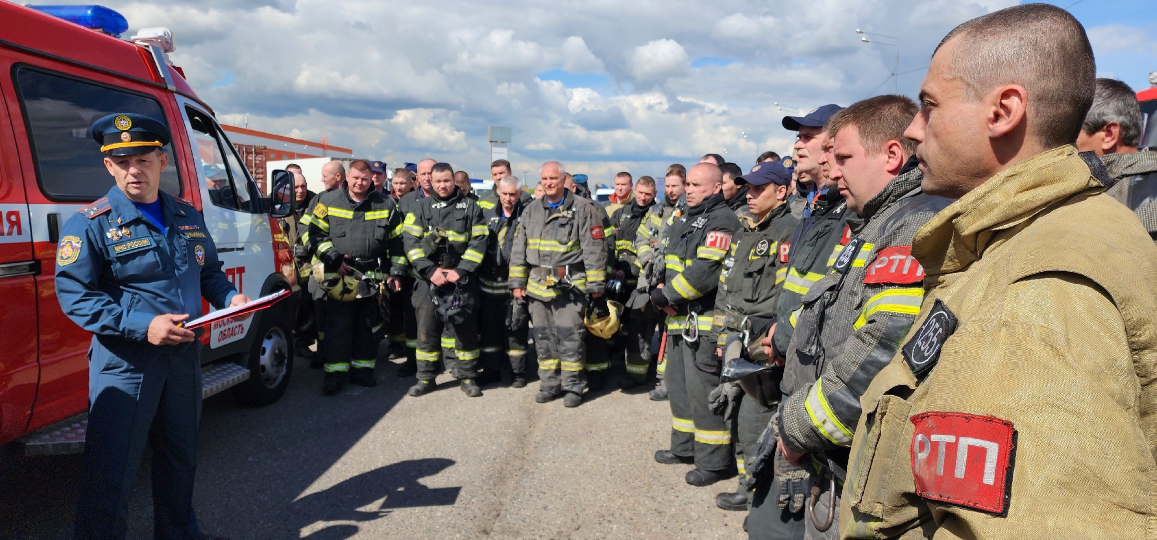раменское, общество, пожарная безопасность, тактические учения на складском комплексе в Софьино,