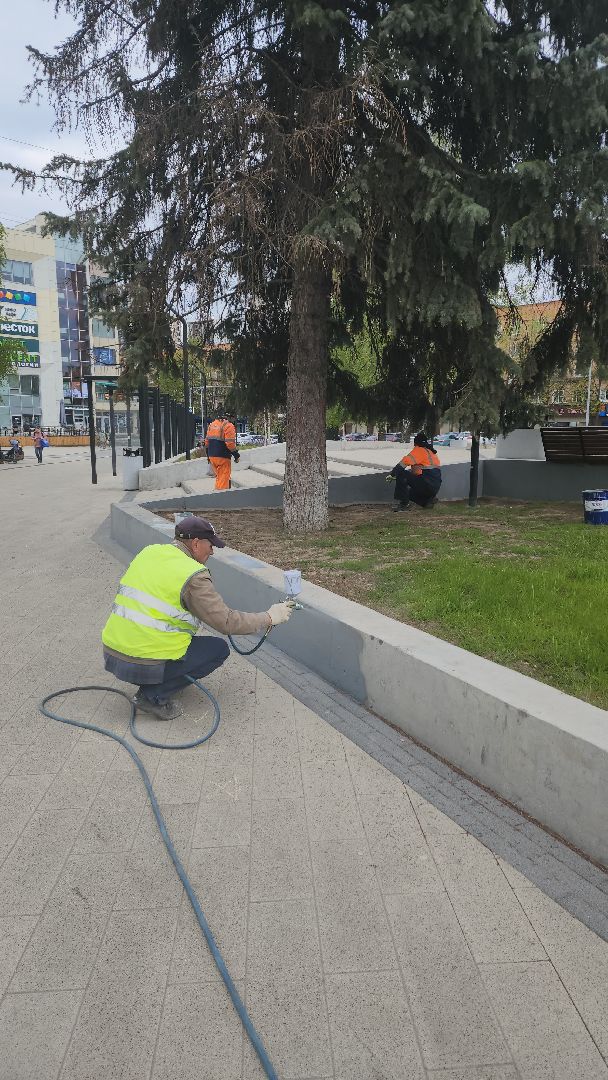 пушкино, фонтан, благоустойство, площадь, коммунальные служба,