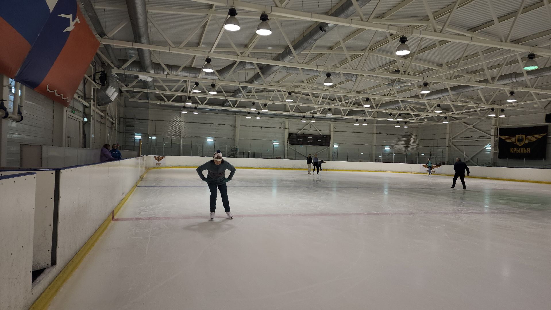 Каток, активное долголетие, ледовая арена,