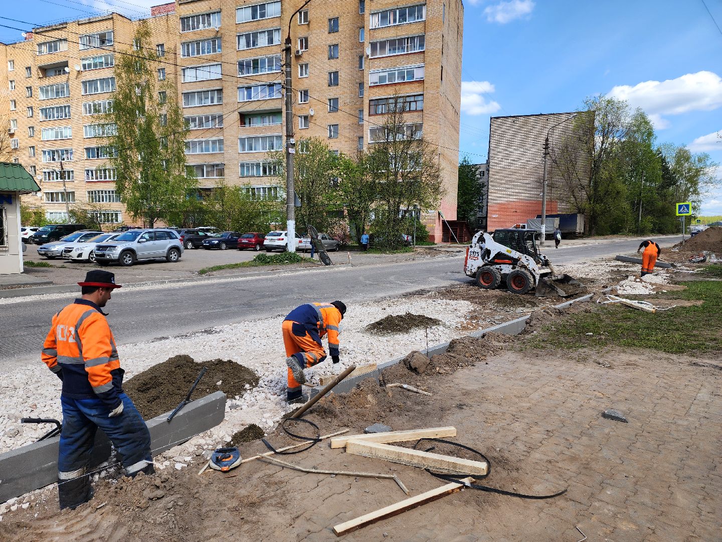 красноармейск, г.о. пушкинский, капитальный ремонт дороги, дорожные работы,