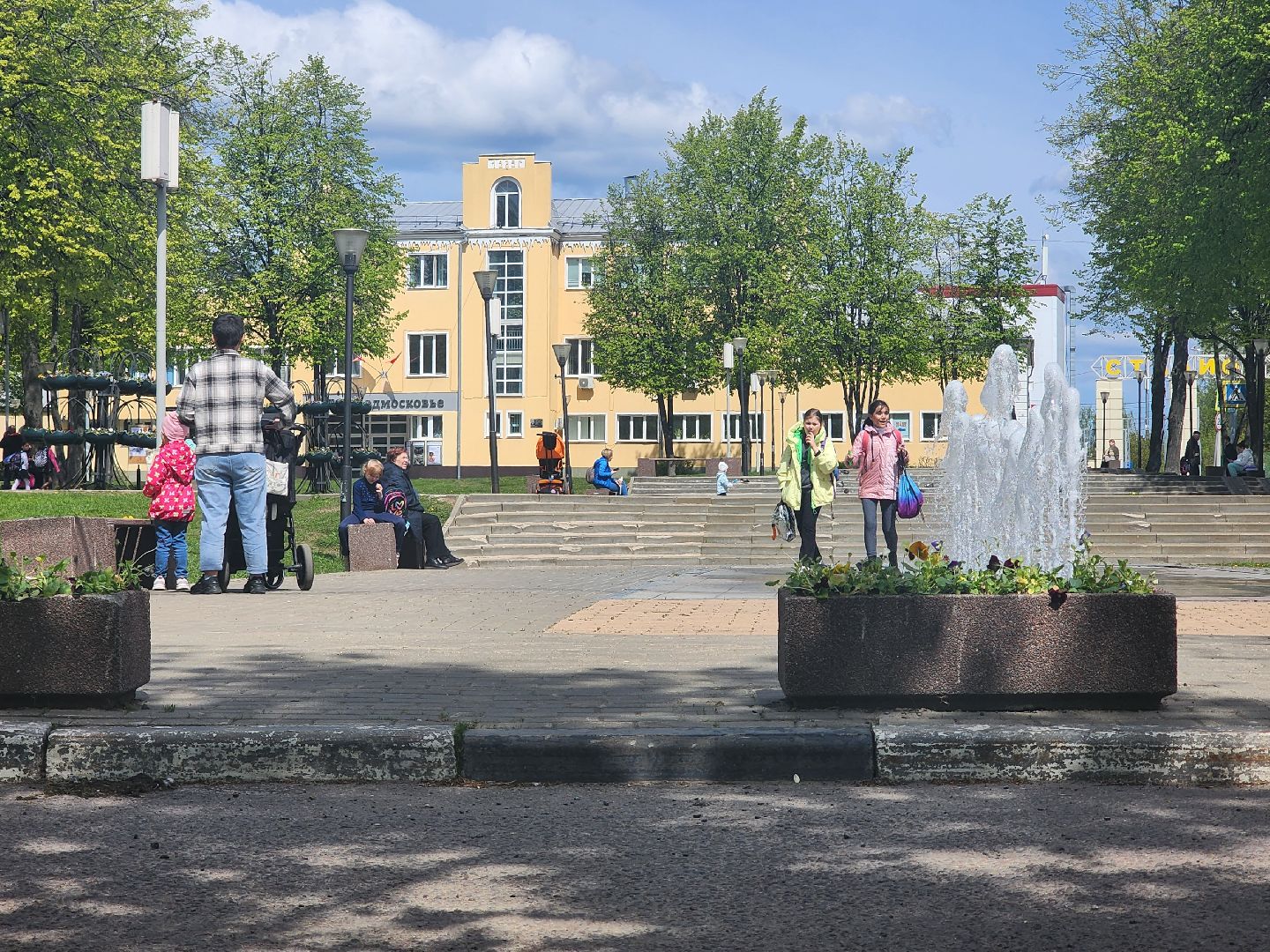 Благоустройство, пироговский, мытищи,