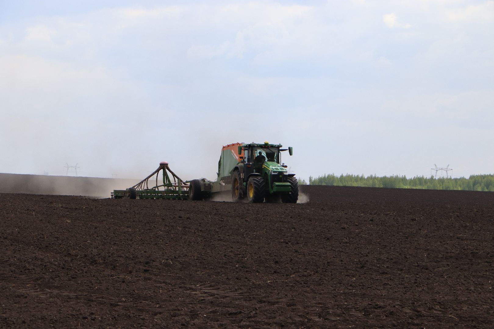 Серебряные Пруды, Сельское хозяйство, посевная 2024, соя,