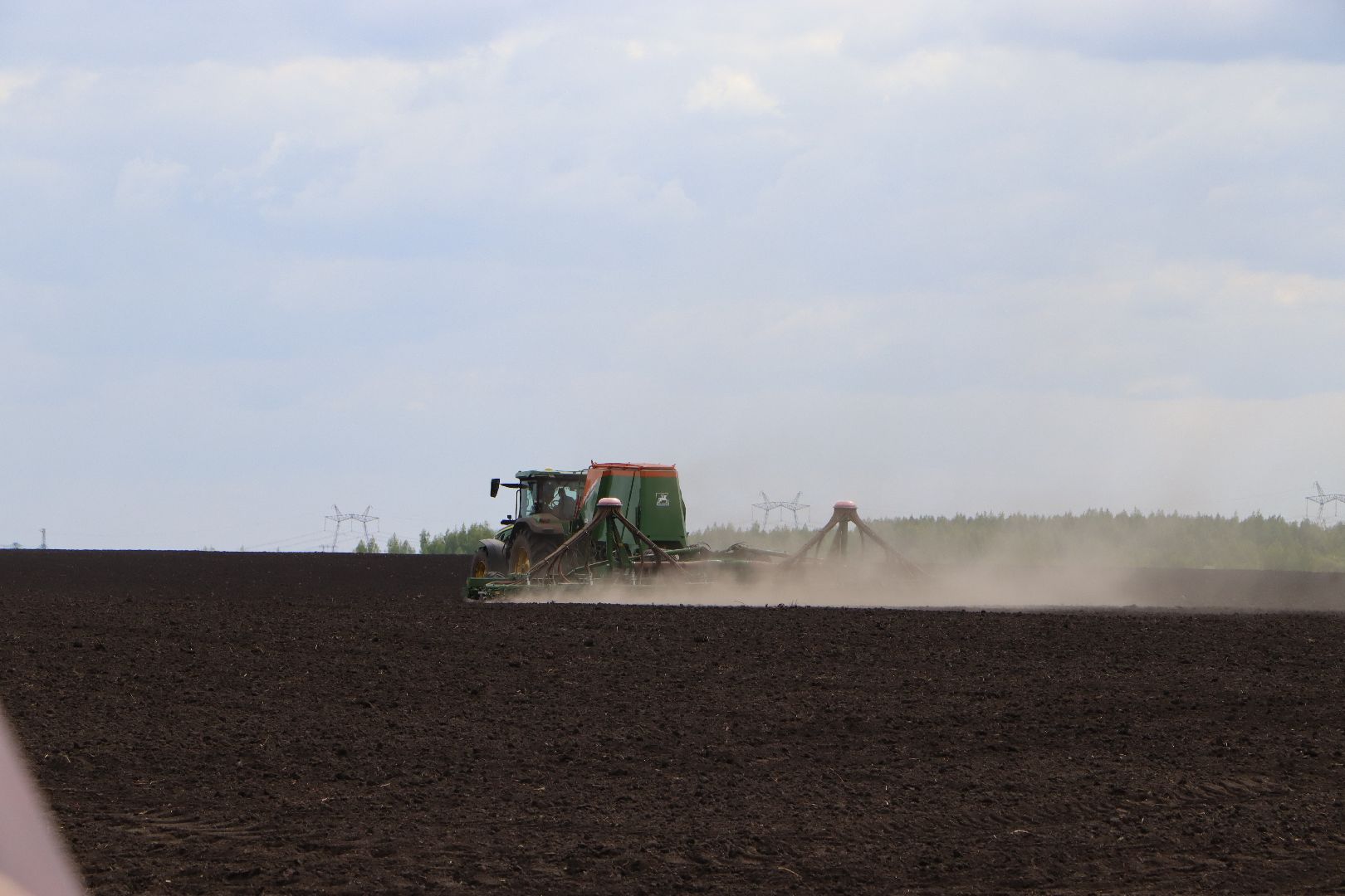 Серебряные Пруды, Сельское хозяйство, посевная 2024, соя,