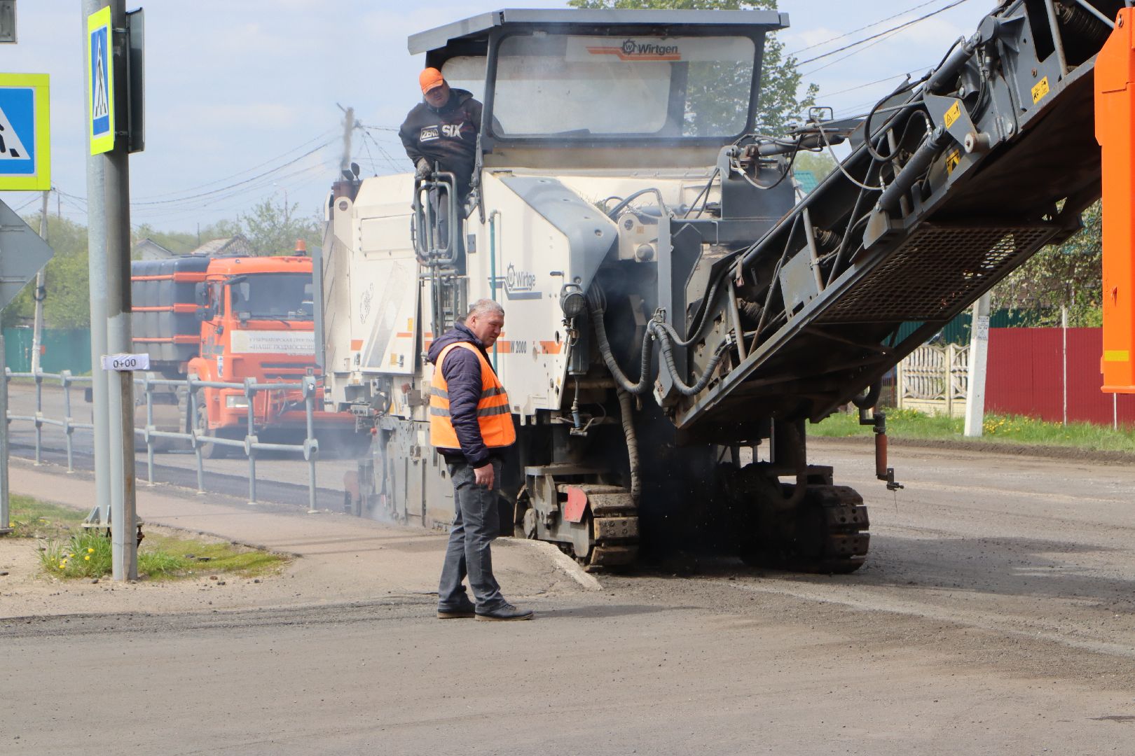 Серебряные Пруды, Ремонт дорог, дороги, национальный проект, программа губернатора, безопасные и качественные дороги,