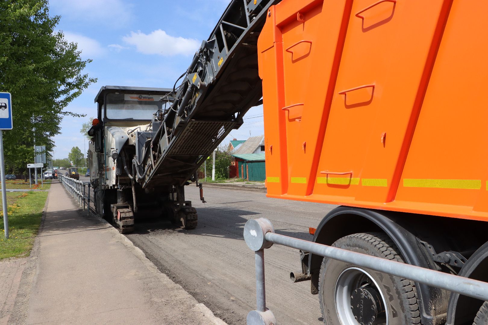 Серебряные Пруды, Ремонт дорог, дороги, национальный проект, программа губернатора, безопасные и качественные дороги,