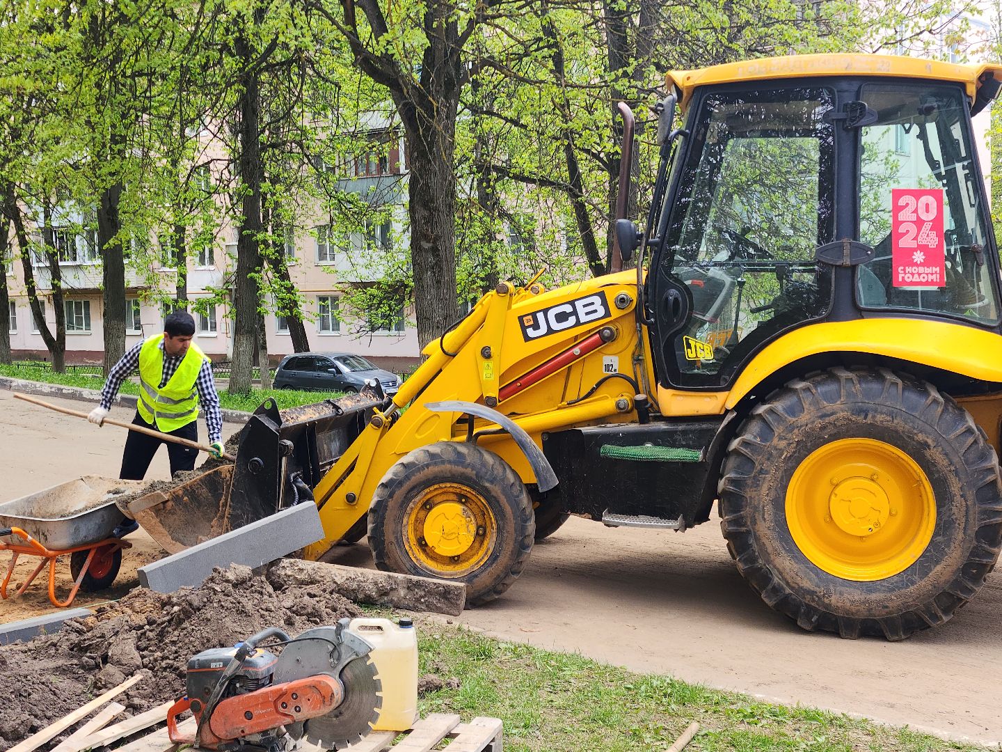 Звенигород, Благоустройство тротуаров,