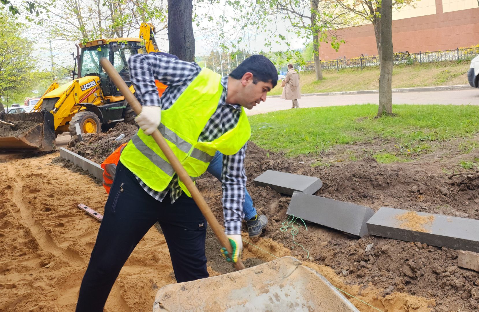 Звенигород, Благоустройство тротуаров,