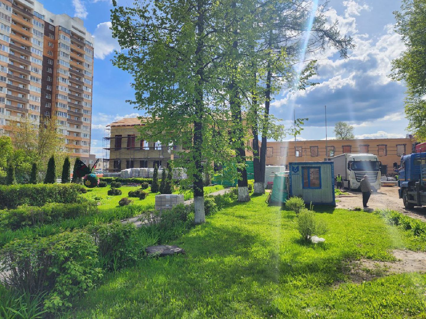 Солнечногорск, Ремонт школы, капистальный ремонт, ученики, Учителя,