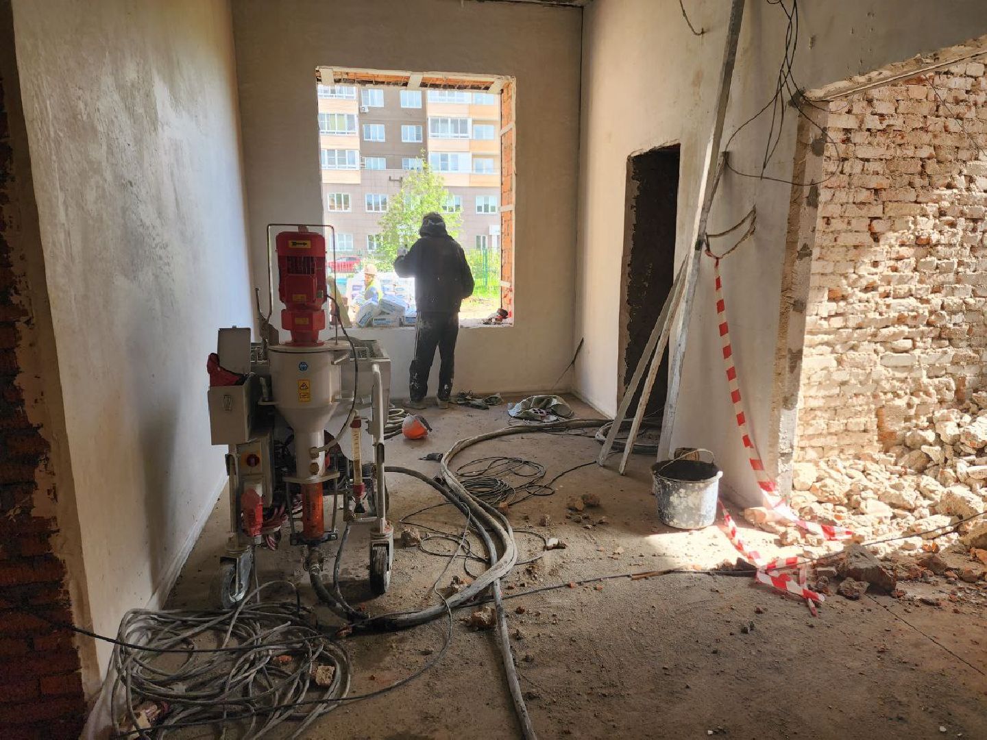 Солнечногорск, Ремонт школы, капистальный ремонт, ученики, Учителя,