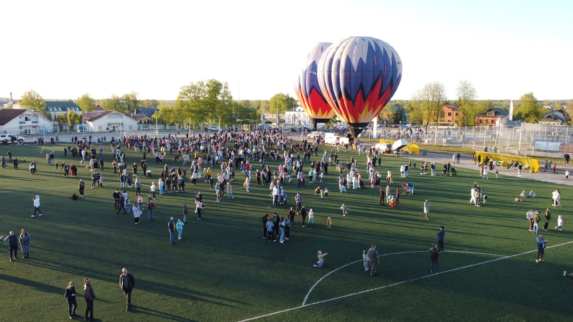 Клин, общество, люди, аэростаты, фестивали, Подмосковье, Город на ладони, воздухоплавательный спорт,