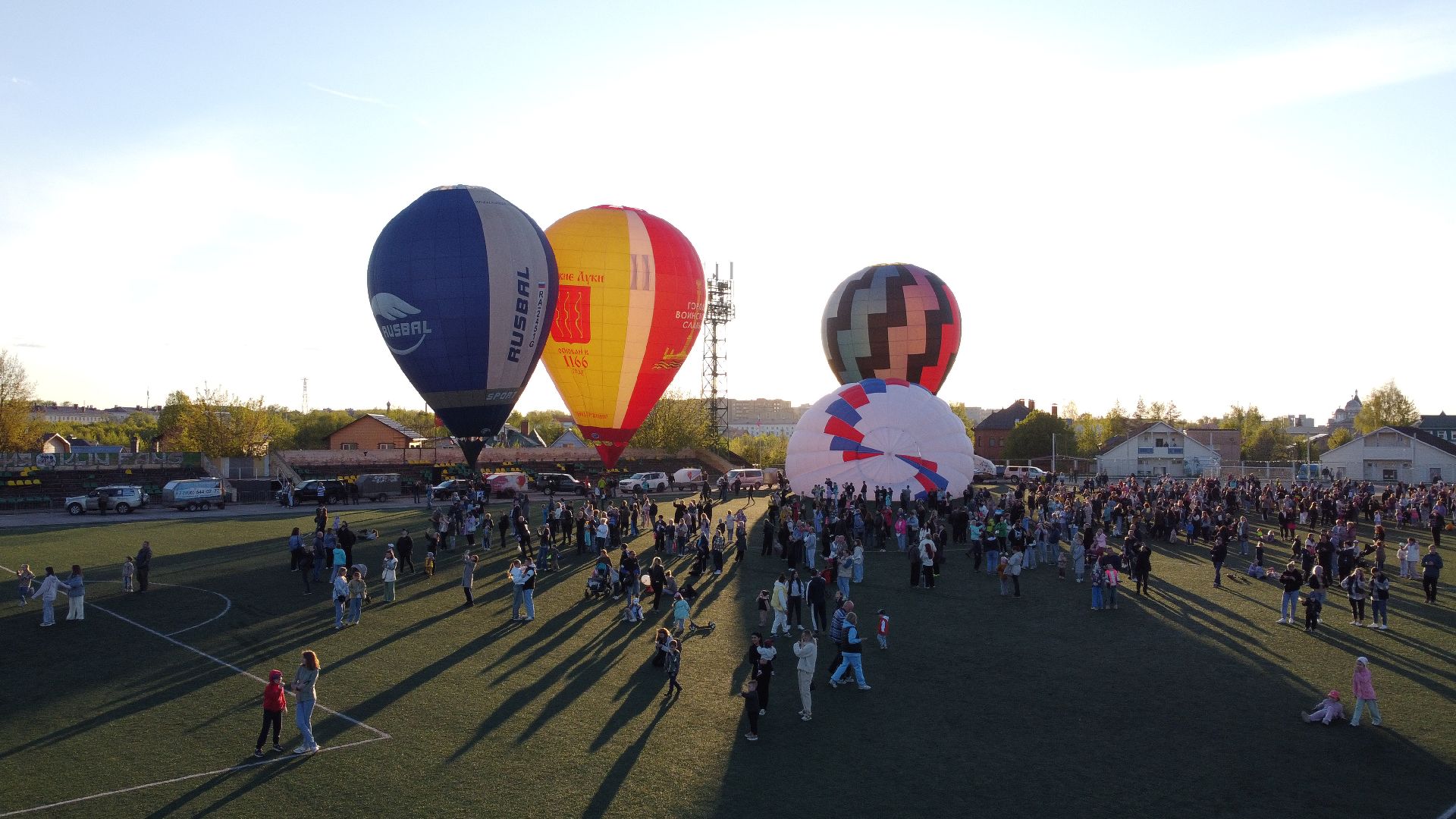 Клин, общество, люди, аэростаты, фестивали, Подмосковье, Город на ладони, воздухоплавательный спорт,