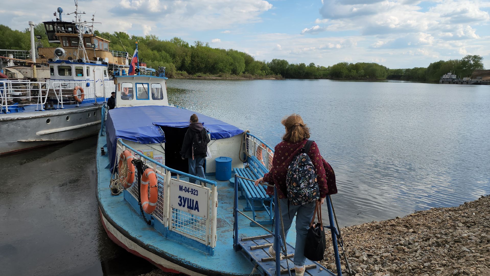 серпухов, подмосковье, речная навигация, порт Серпухов,