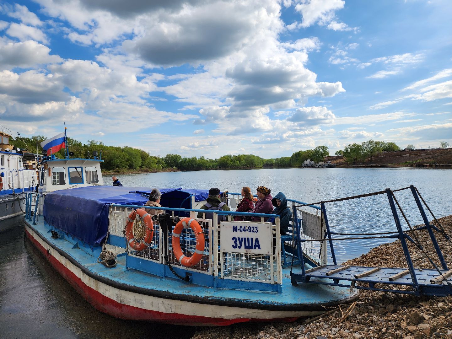 серпухов, подмосковье, речная навигация, порт Серпухов,