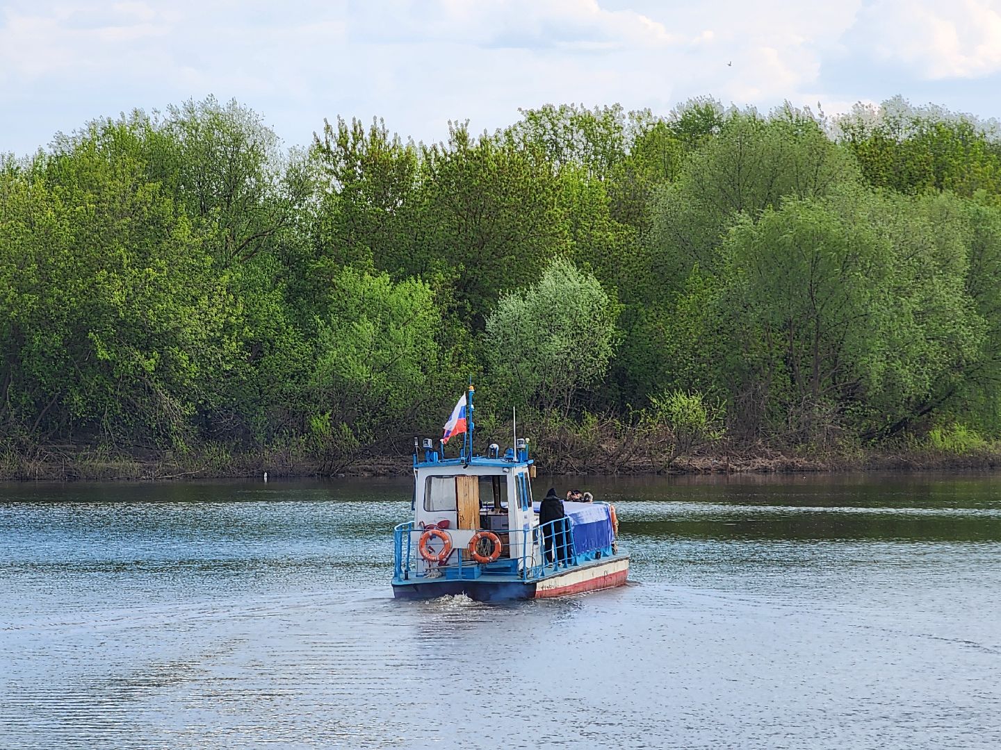серпухов, подмосковье, речная навигация, порт Серпухов,