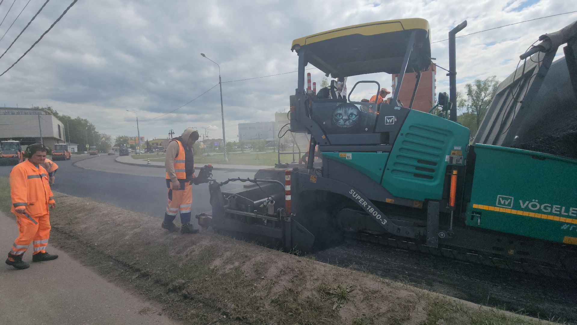 серпухов, северное шоссе, асфальтобетон, ремонт дорог, строительство дорог,