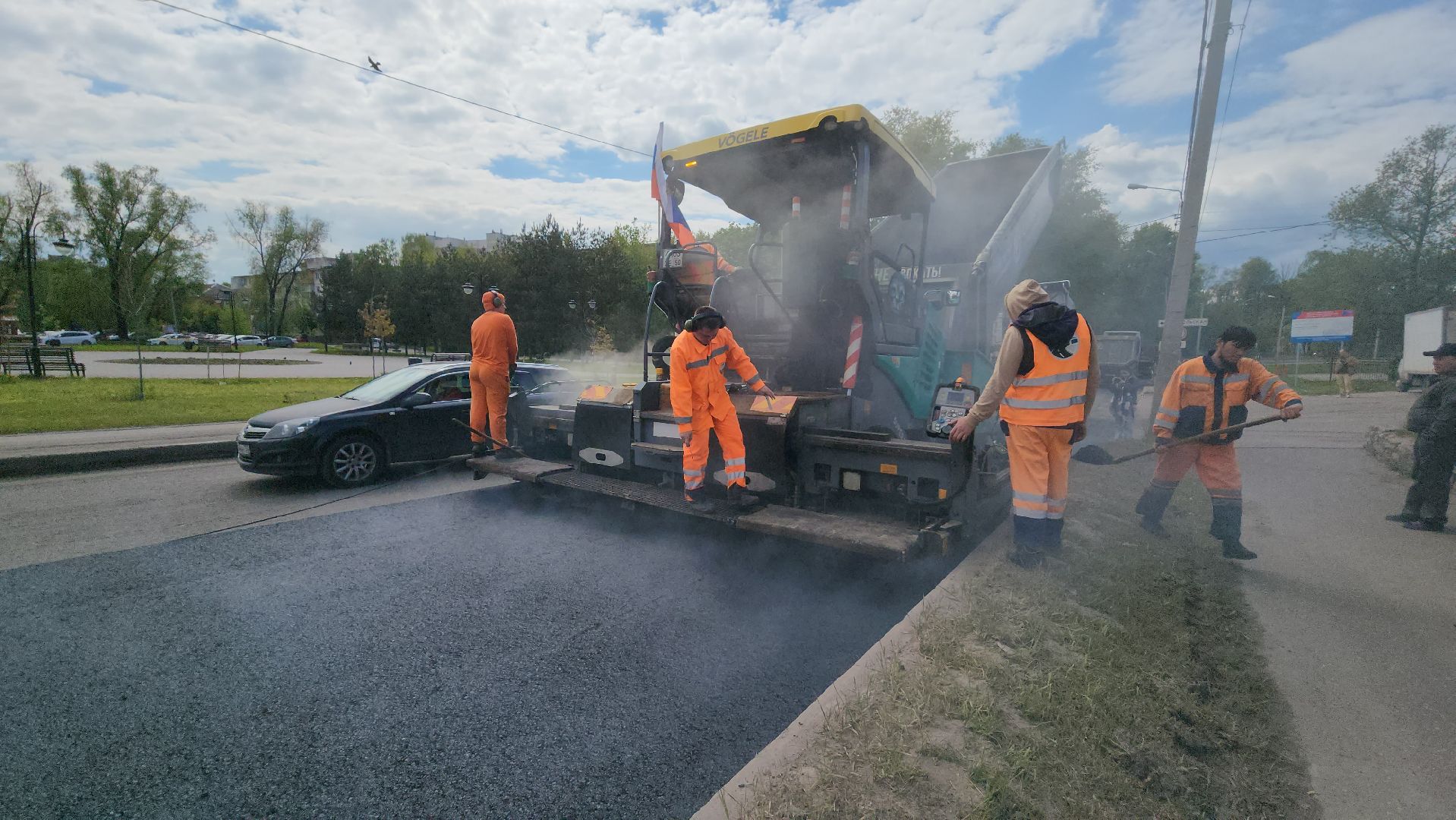 серпухов, северное шоссе, асфальтобетон, ремонт дорог, строительство дорог,