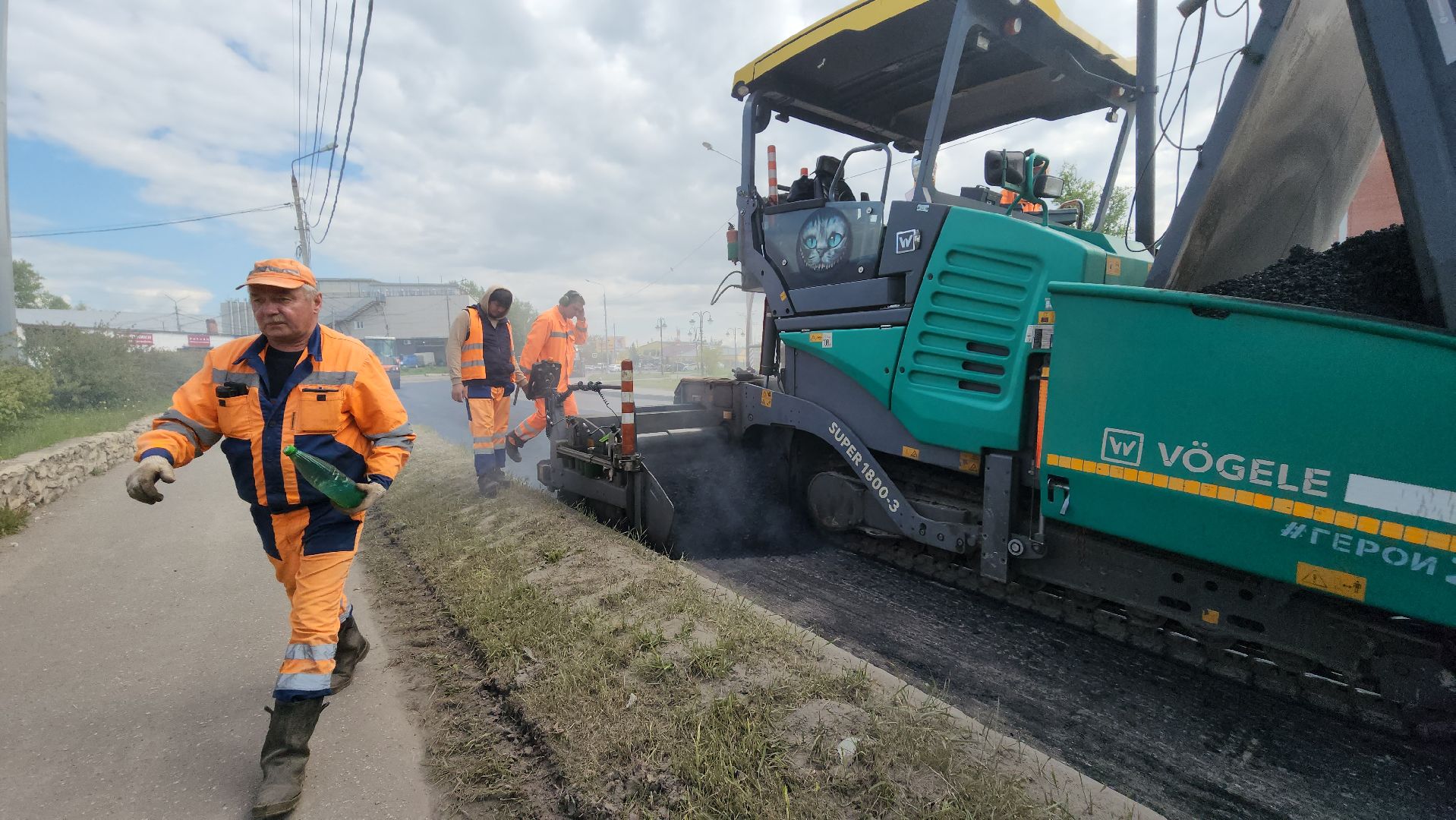 серпухов, северное шоссе, асфальтобетон, ремонт дорог, строительство дорог,